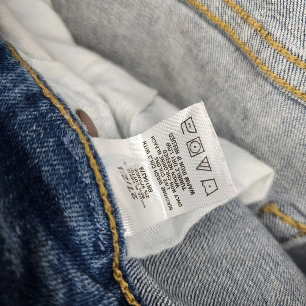 Aeropostale Jeans Mens 27x28 Athletic Skinny Denim Blue 5‎ Pocket Casual